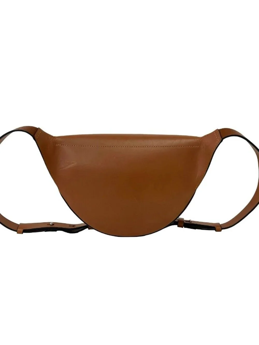 Loewe Bum Bag Anagram Logo Embossed Leather Pochette Brown